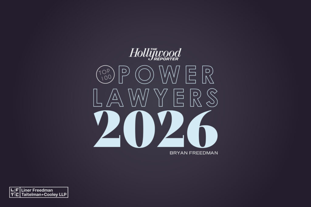 Bryan Freedman - The Hollywood Reporter - Power Lawyers: Top 100 - 2026 - by Rodezno Studios