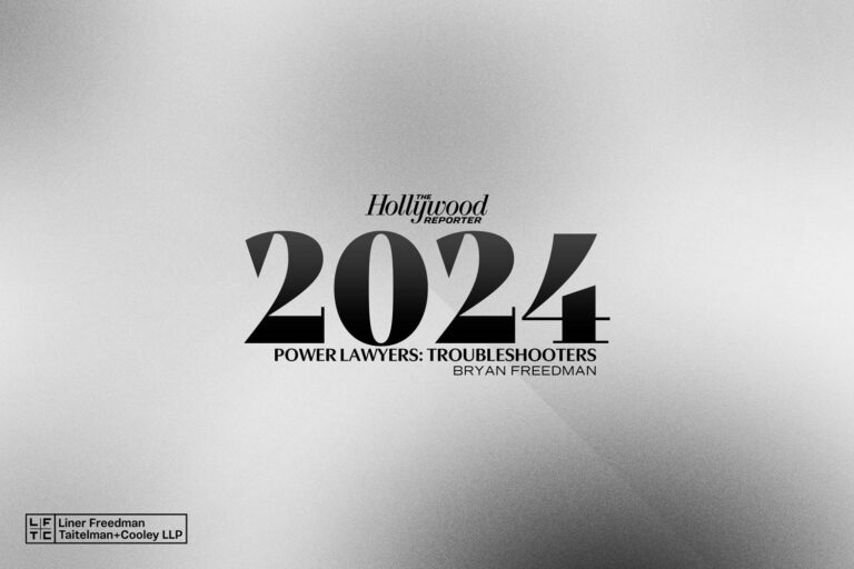 Bryan Freedman - The Hollywood Reporter - Power Lawyers: Troubleshooters - 2024 - by Rodezno Studios